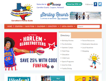 Tablet Screenshot of carrolltonkidsguide.com